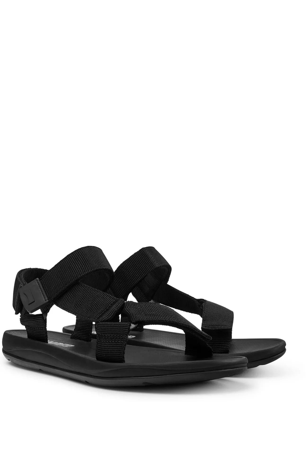 Sandalia Negra Para Hombre.