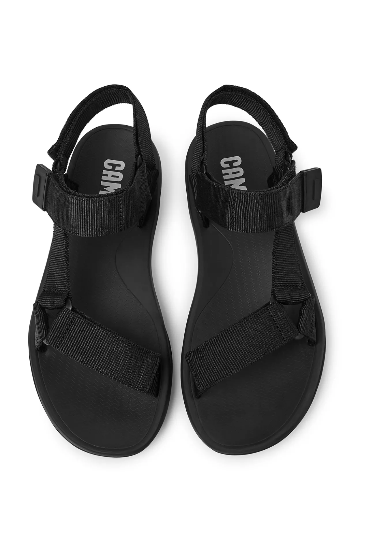 Sandalia Negra Para Hombre.