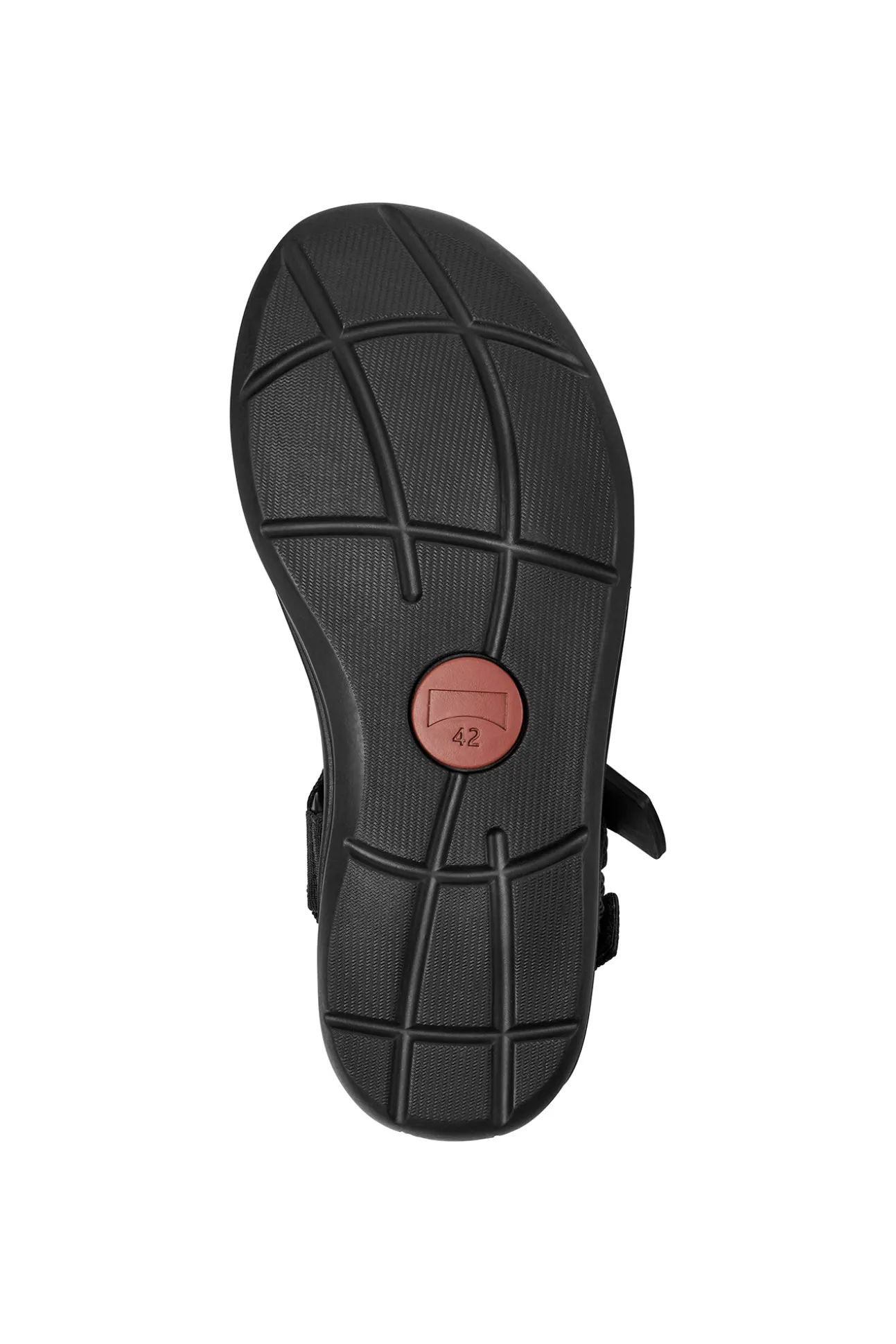 Sandalia Negra Para Hombre.