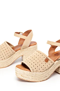Sandalias De Tacon Pulau Picadoserraje
