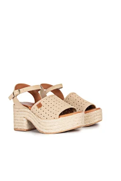 Sandalias De Tacon Pulau Picadoserraje