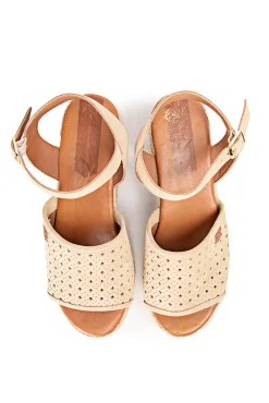 Sandalias De Tacon Pulau Picadoserraje