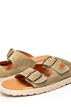 Sandalias Icacos Serraje Kaki
