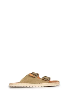 Sandalias Icacos Serraje Kaki