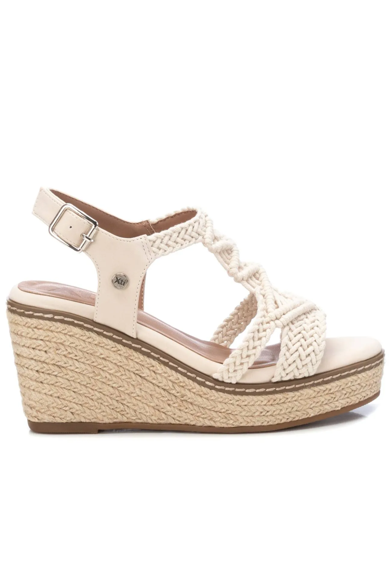 Sandalias Macrame Con Cuna