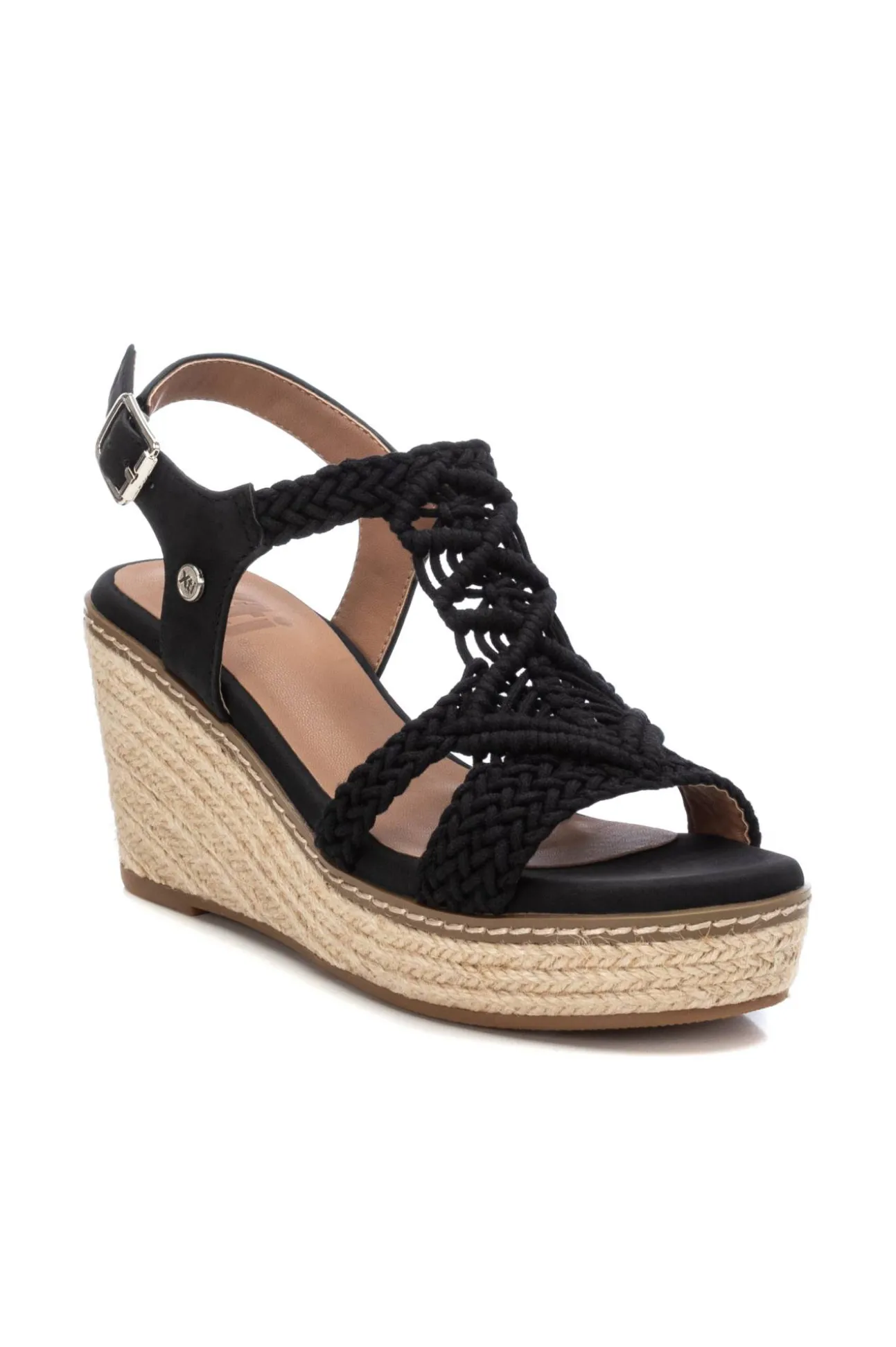 Sandalias Macrame Con Cuna