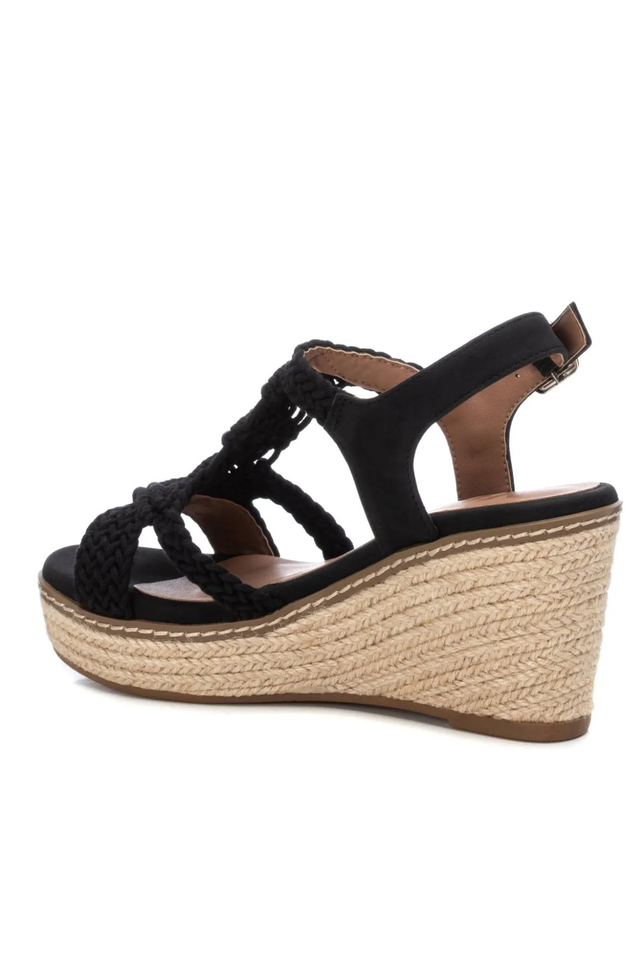 Sandalias Macrame Con Cuna