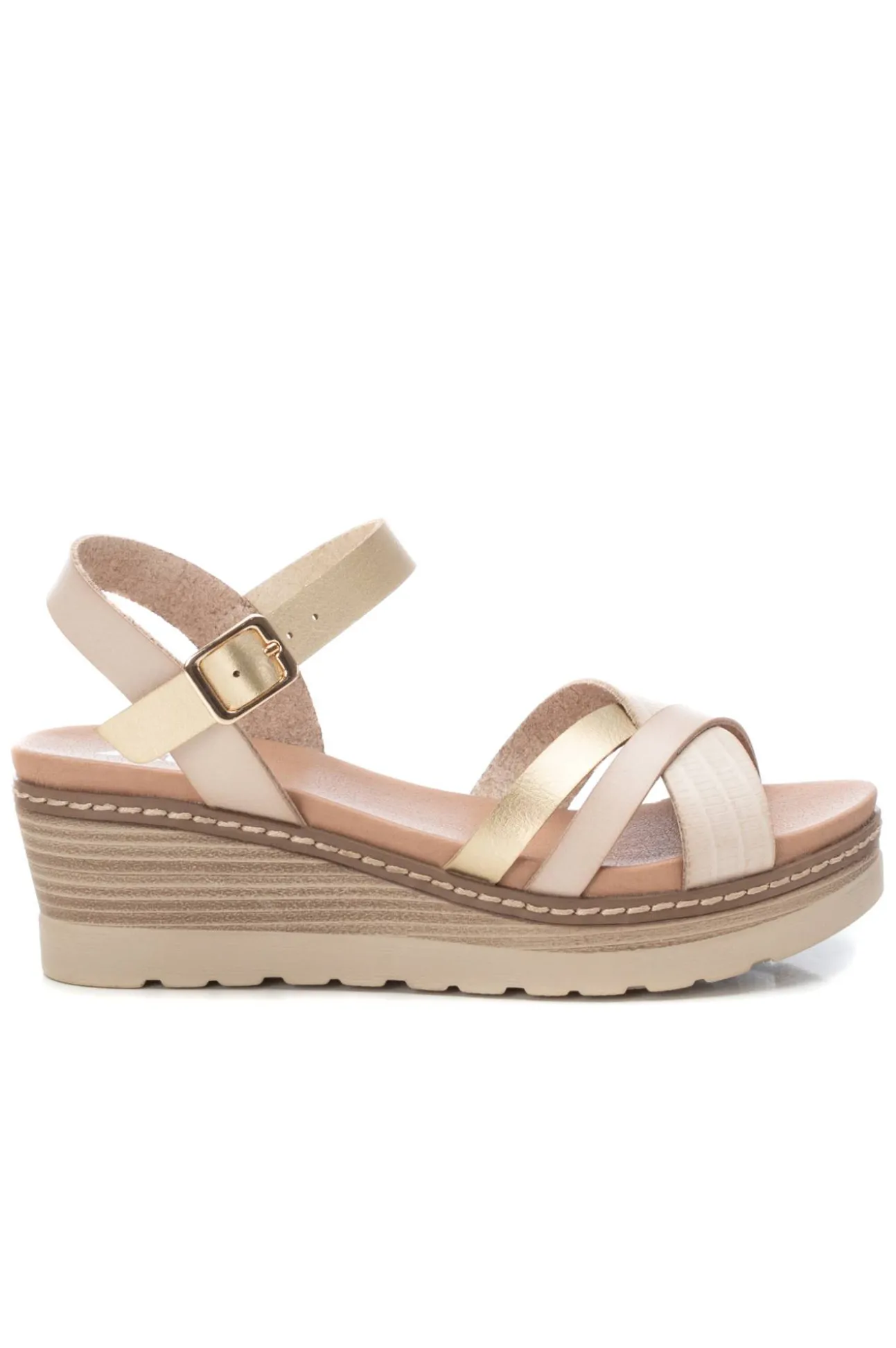 Sandalias Tiras Cruzadas