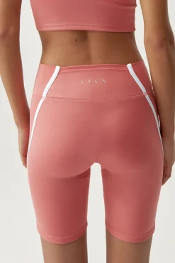 Short Daira Pink Peach/White