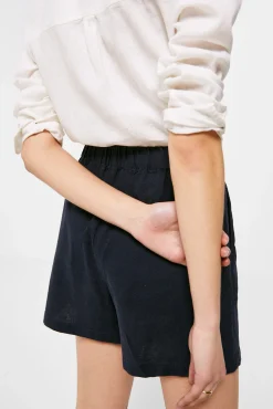 Short Liso Lino Viscosa
