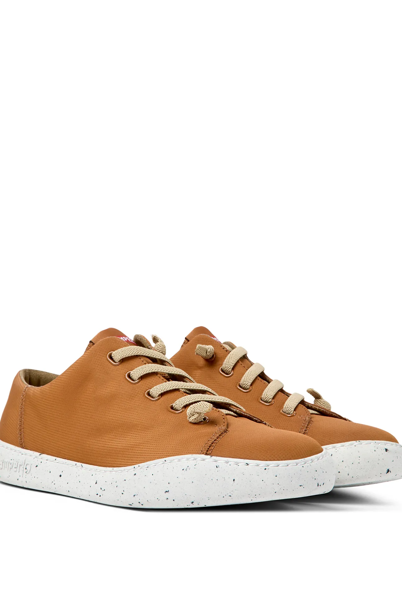 Sneakers Beige De Tejido Para Hombre.