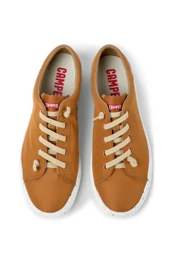 Sneakers Beige De Tejido Para Hombre.
