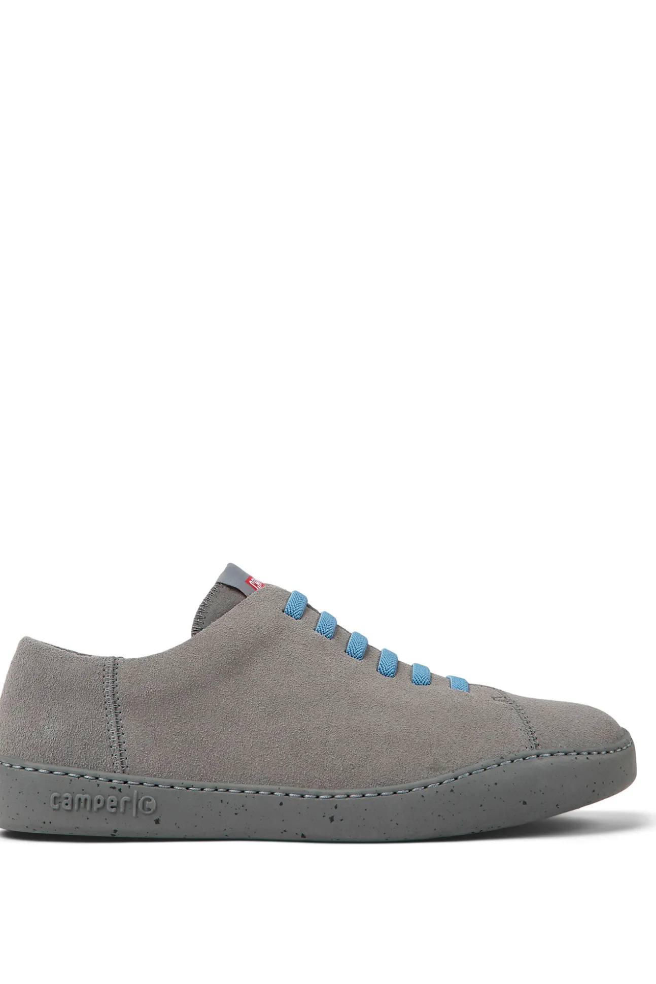 Sneakers Grises De Nobuk Para Hombre.