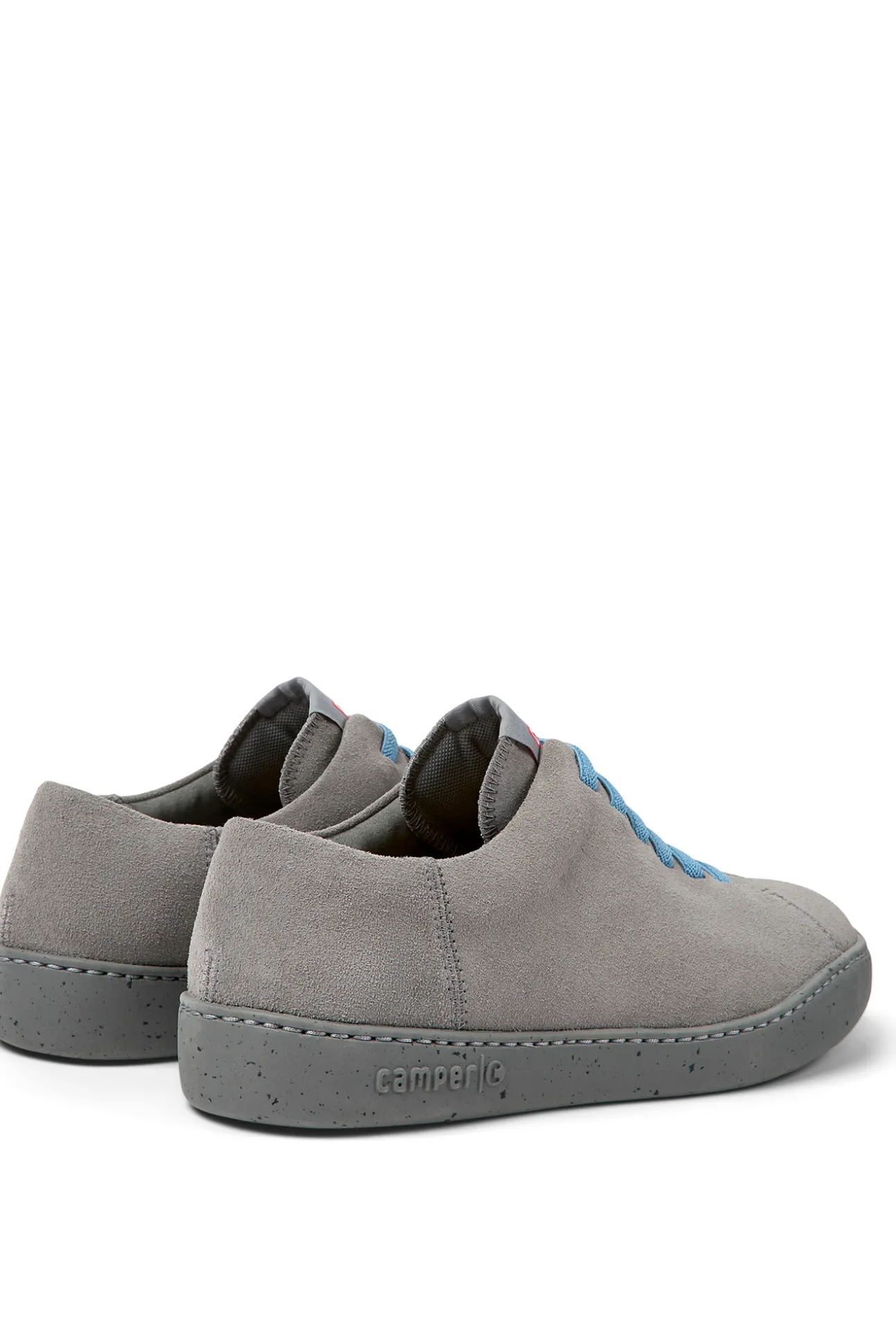 Sneakers Grises De Nobuk Para Hombre.