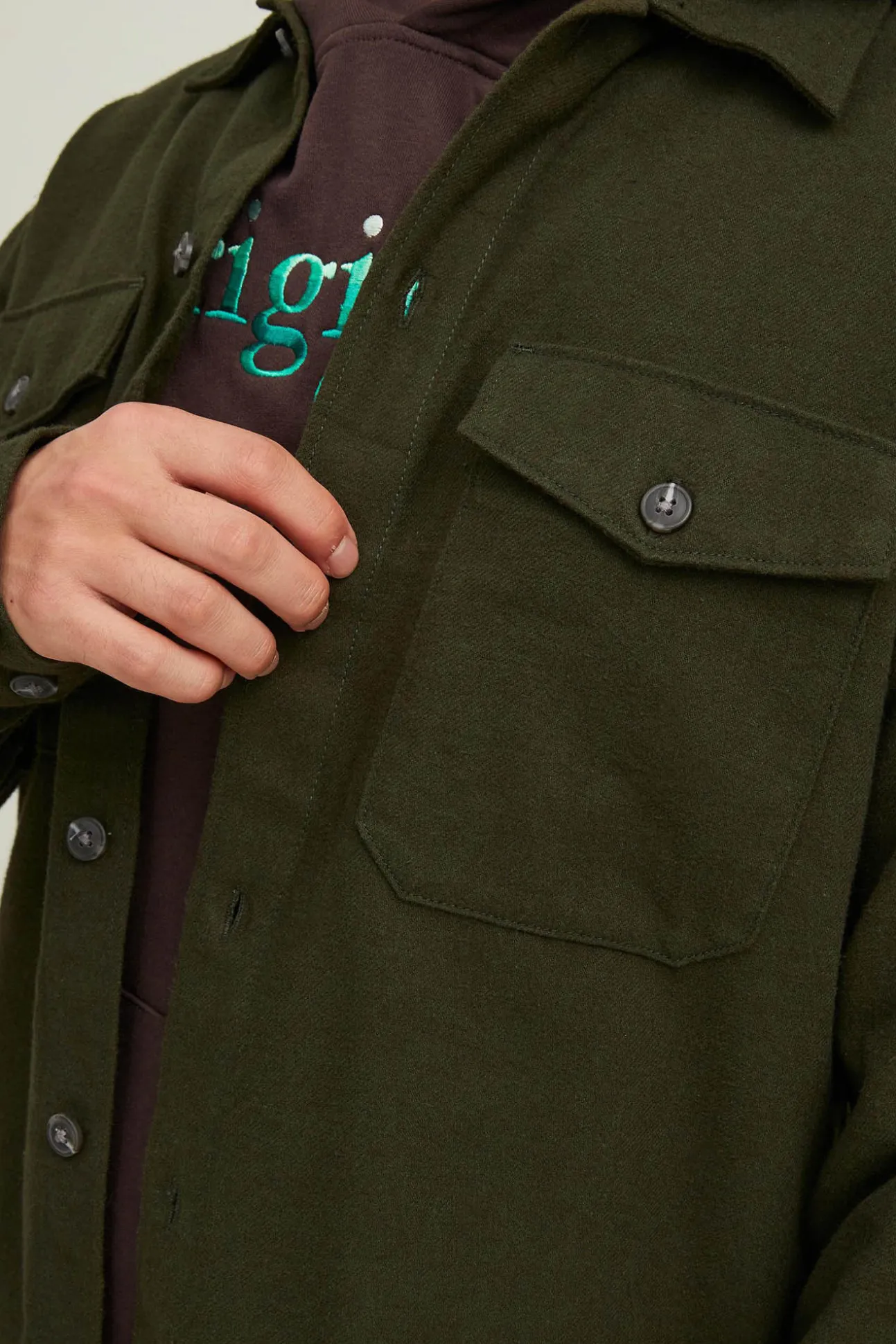Sobrecamisa Bolsillos