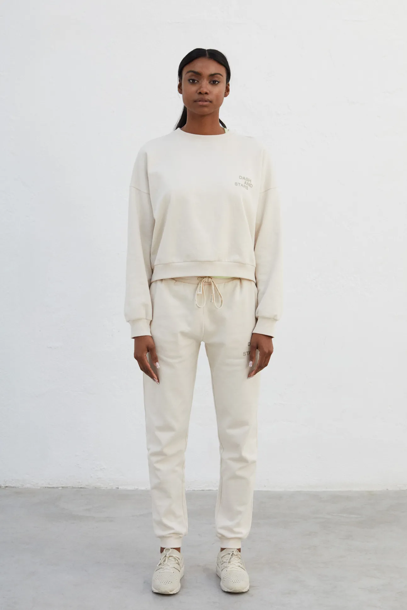 Sudadera 100% Algodon Blanca