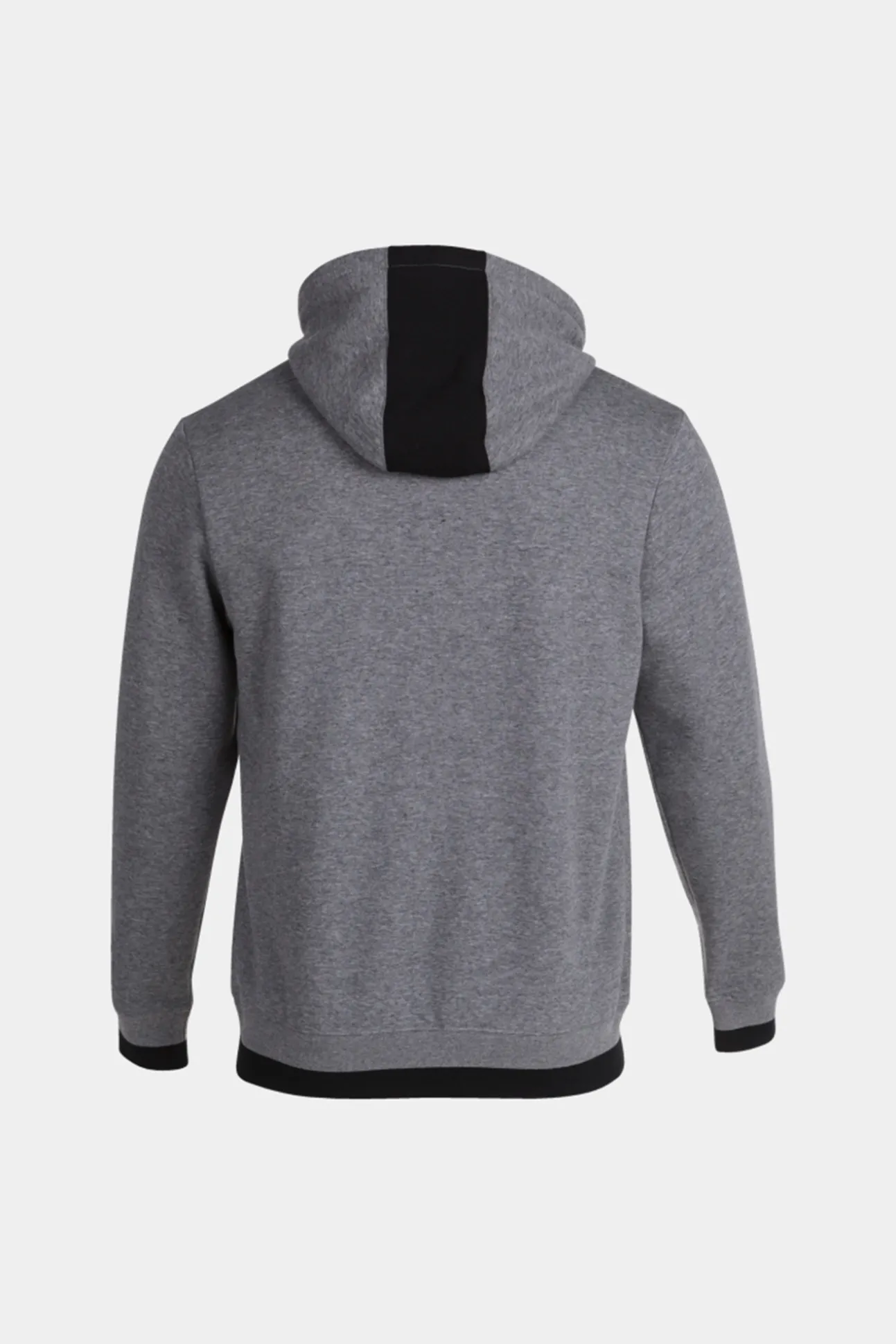 Sudadera Con Capucha Confort Gris Melange Negro