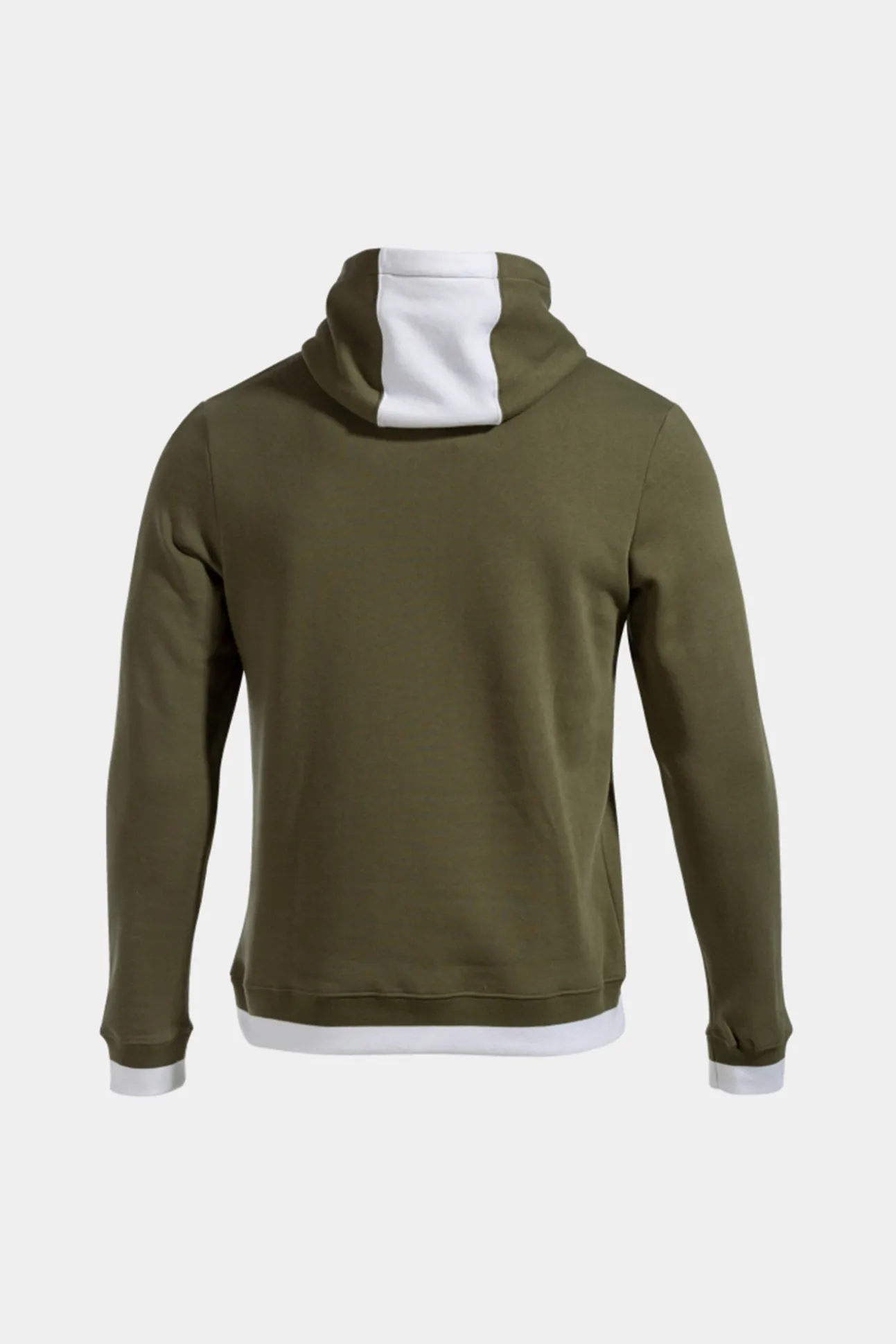 Sudadera Con Capucha Confort Caqui Blanco