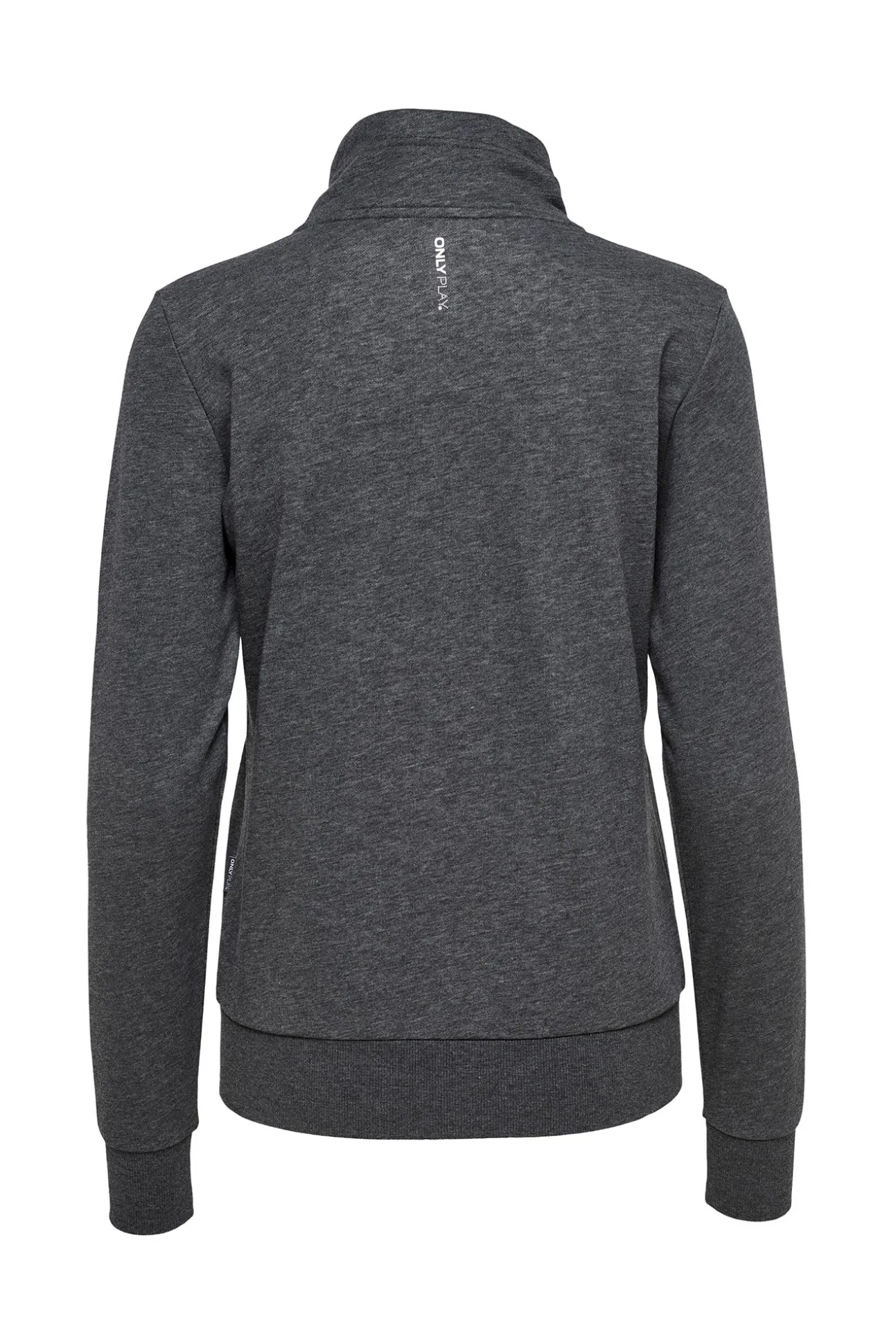 Sudadera Con Cremallera Cuello Alto