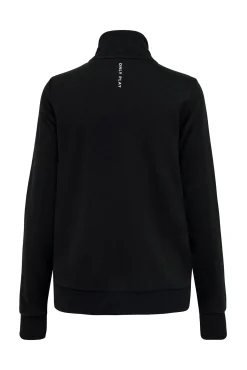 Sudadera Con Cremallera Cuello Alto