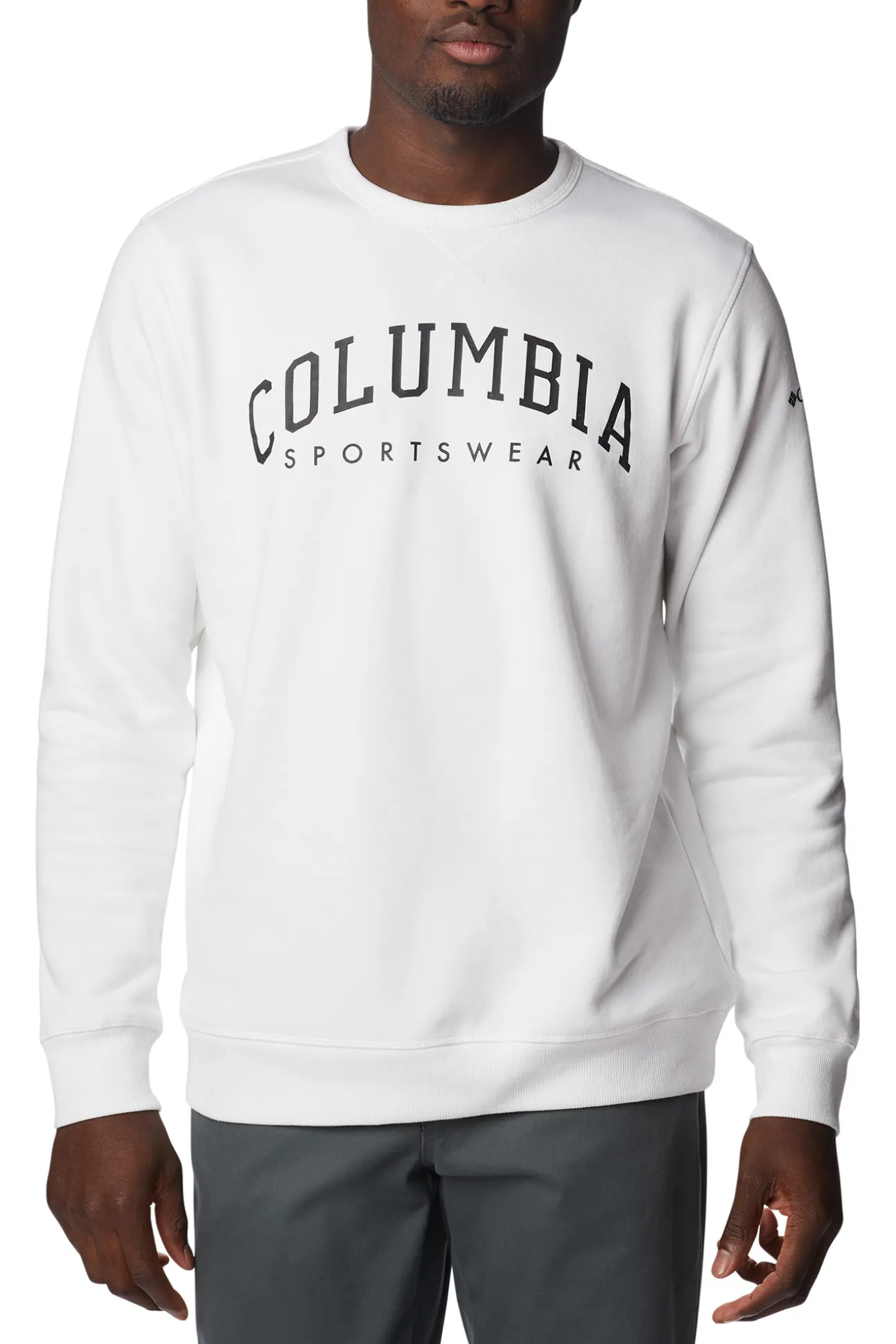Sudadera De Cuello Redondo Con Logo Columbia™ Para Hombre