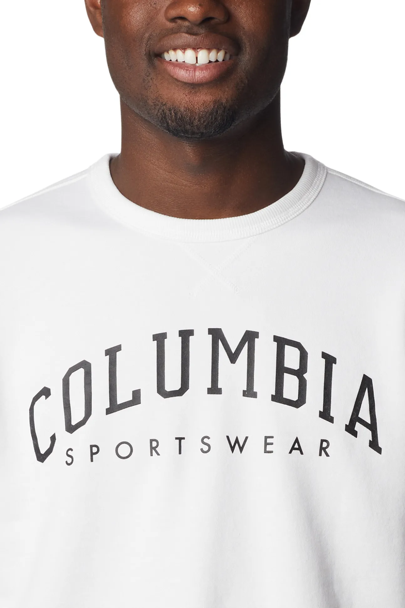 Sudadera De Cuello Redondo Con Logo Columbia™ Para Hombre