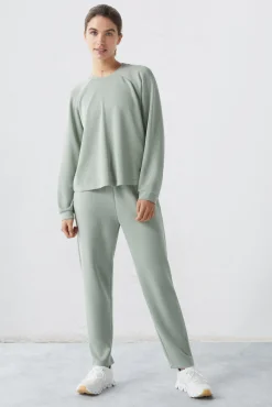 Sudadera Felpa Soft Verde