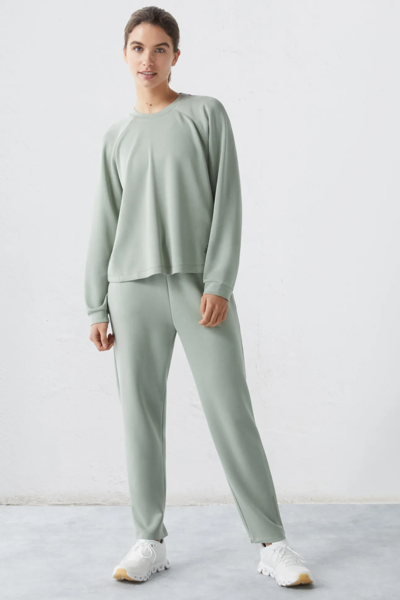 Sudadera Felpa Soft Verde