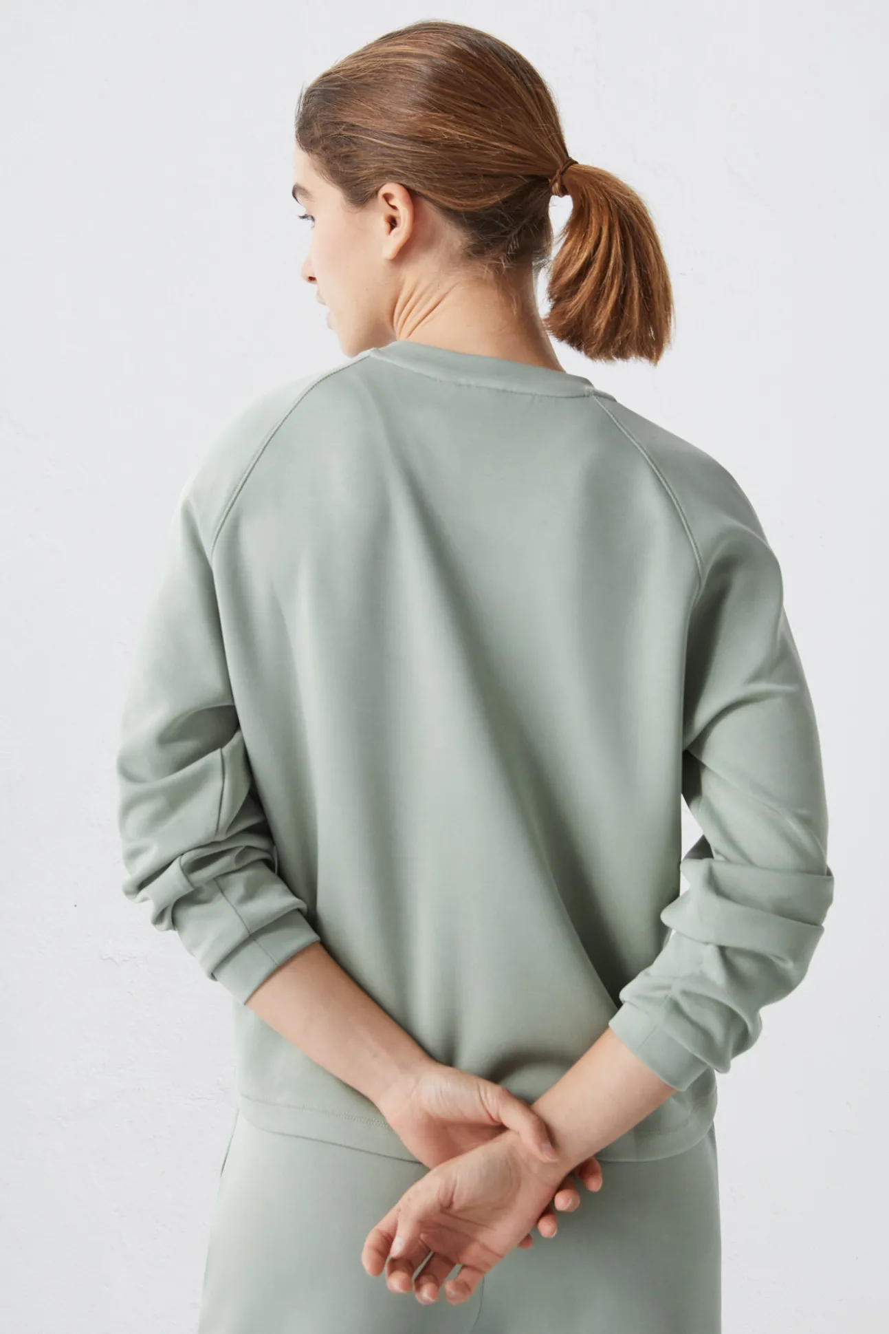 Sudadera Felpa Soft Verde