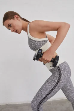 Sujetador Deportivo Animal Print 4D Stretch