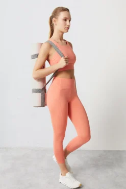 Sujetador Deportivo Cut Out Coral 4D Stretch