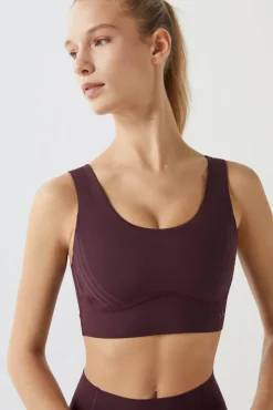 Sujetador Deportivo Morado Power Sculpt