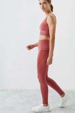 Sujetador Deportivo Naranja 4D Stretch