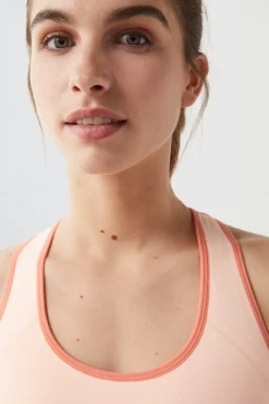 Sujetador Deportivo Reversible Naranja
