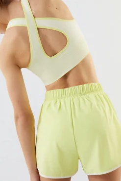 Sujetador Deportivo Reversible Blanco/ Lima