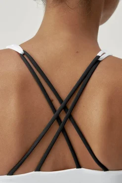 Top Daira White/Black