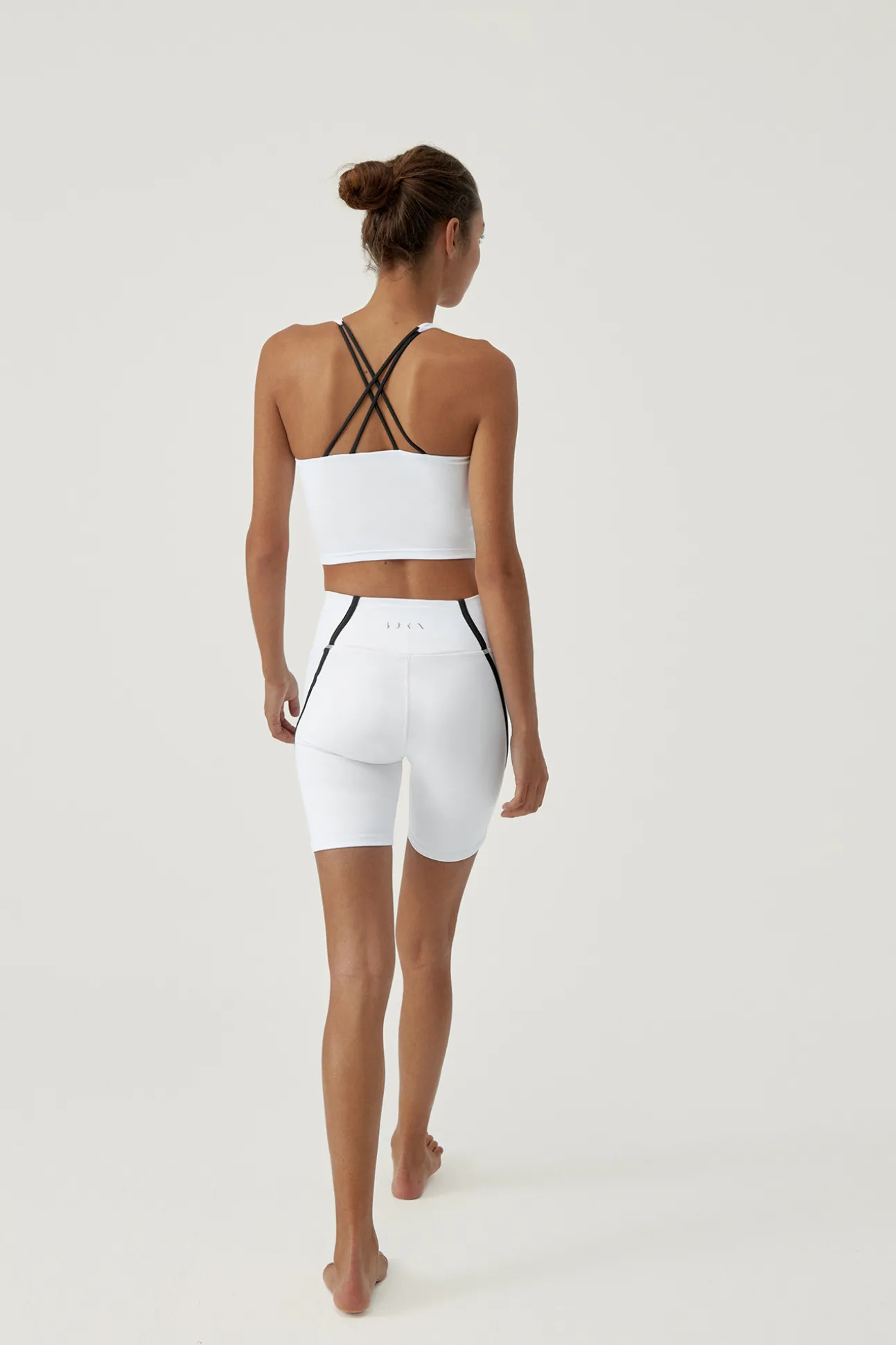 Top Daira White/Black