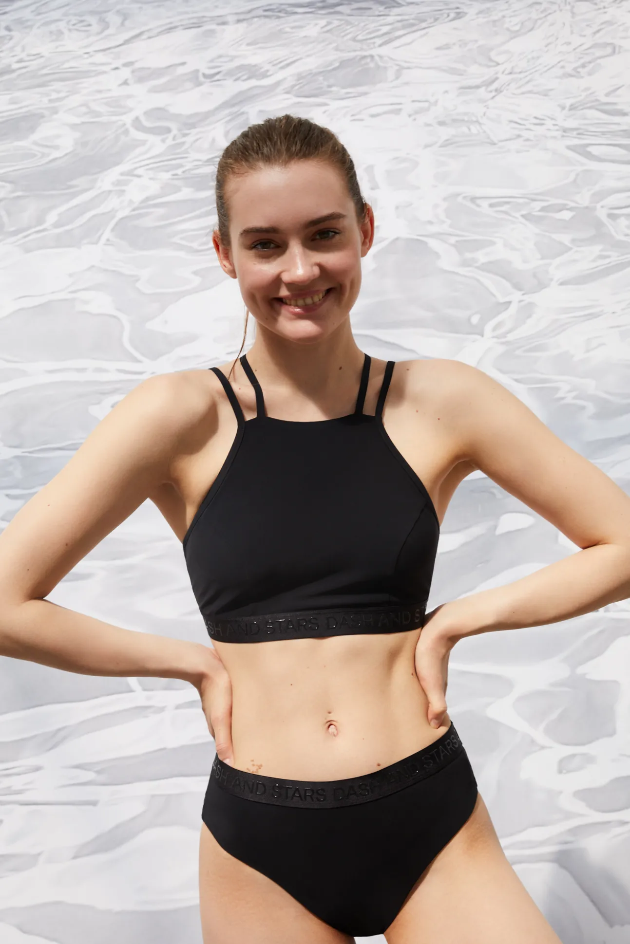Top De Bikini Tiras Quick Dry