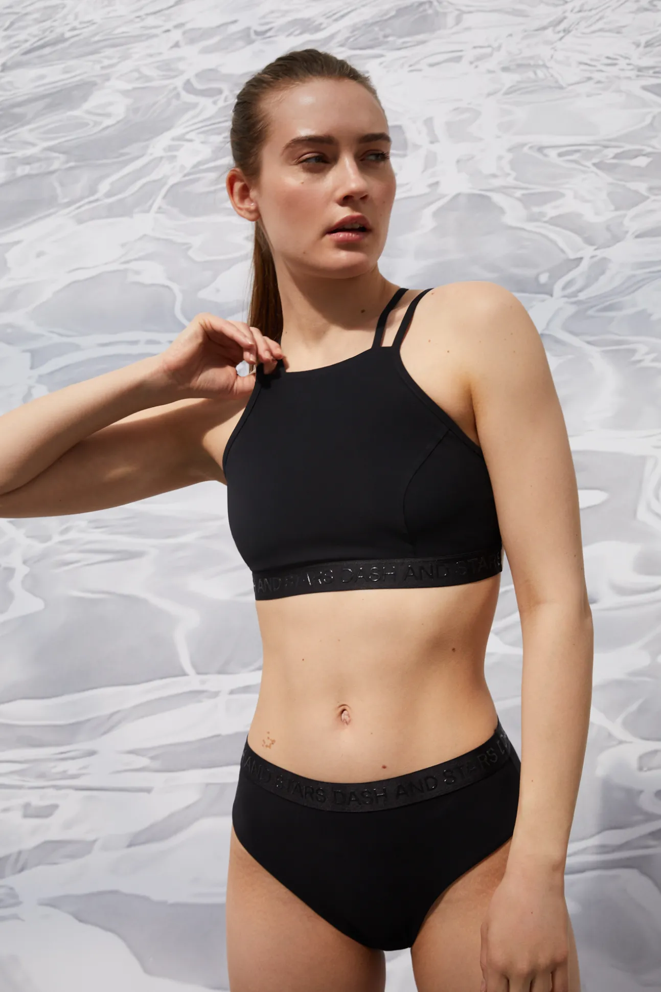 Top De Bikini Tiras Quick Dry