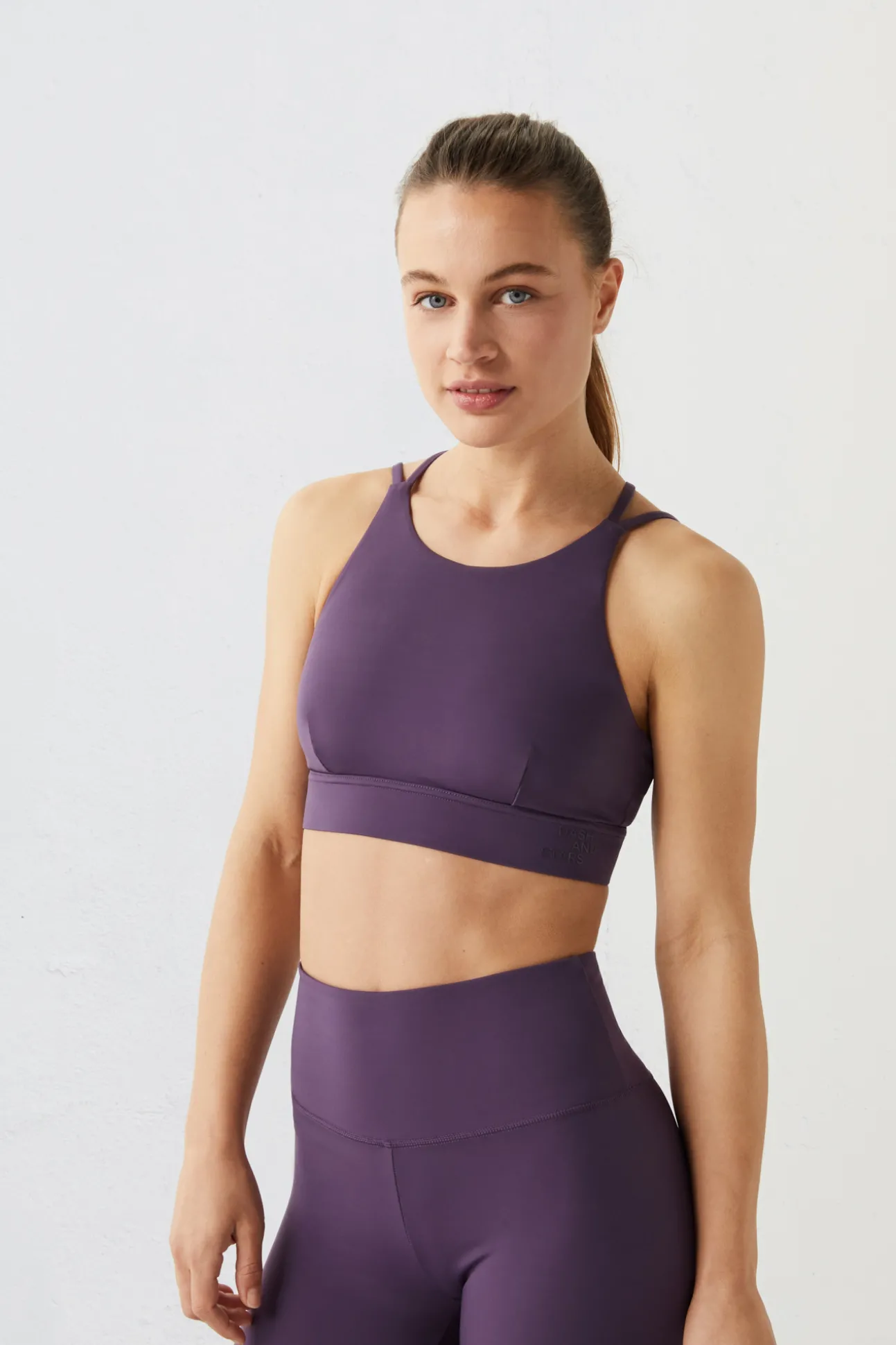 Top Deportivo Morado Collagen Feel