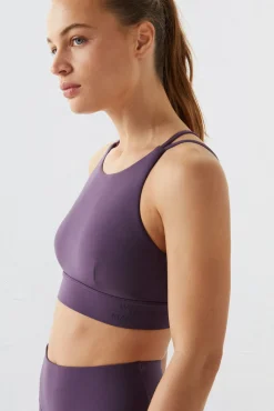 Top Deportivo Morado Collagen Feel
