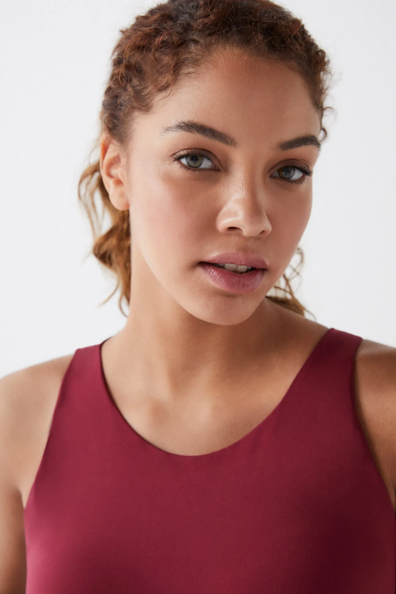 Top Sujetador Deportivo Rojo 4D Stretch