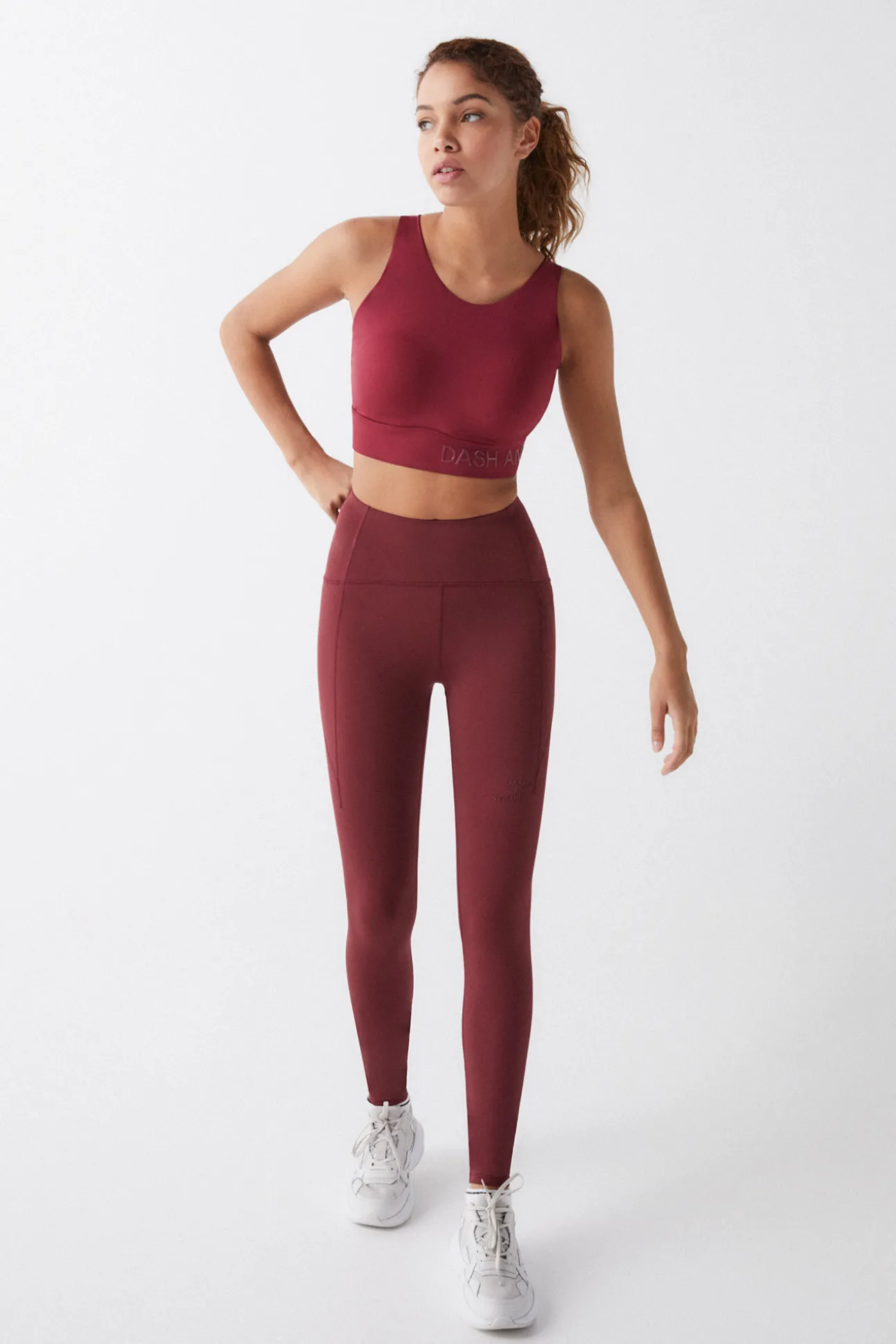 Top Sujetador Deportivo Rojo 4D Stretch