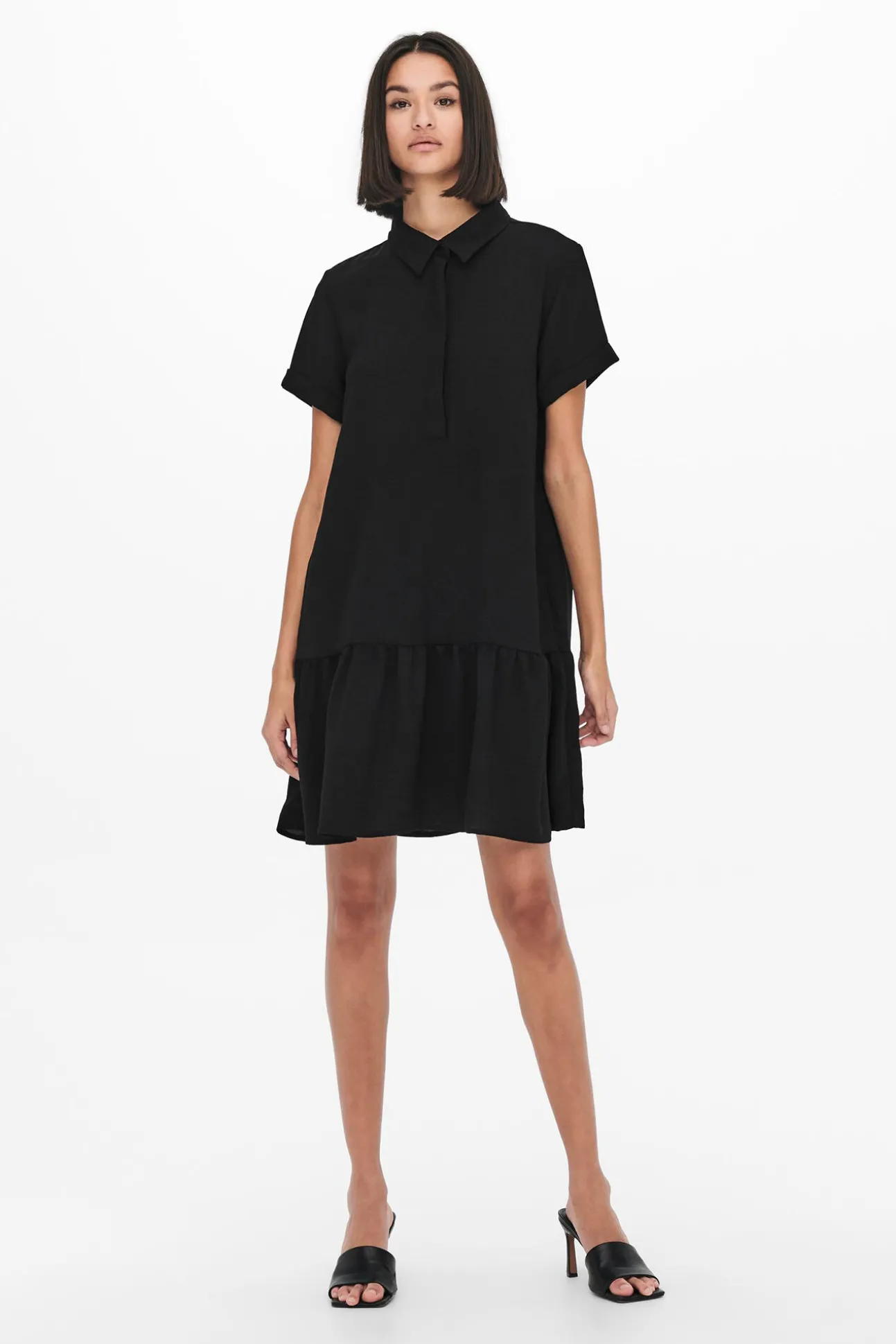 Vestido Camisero Corto