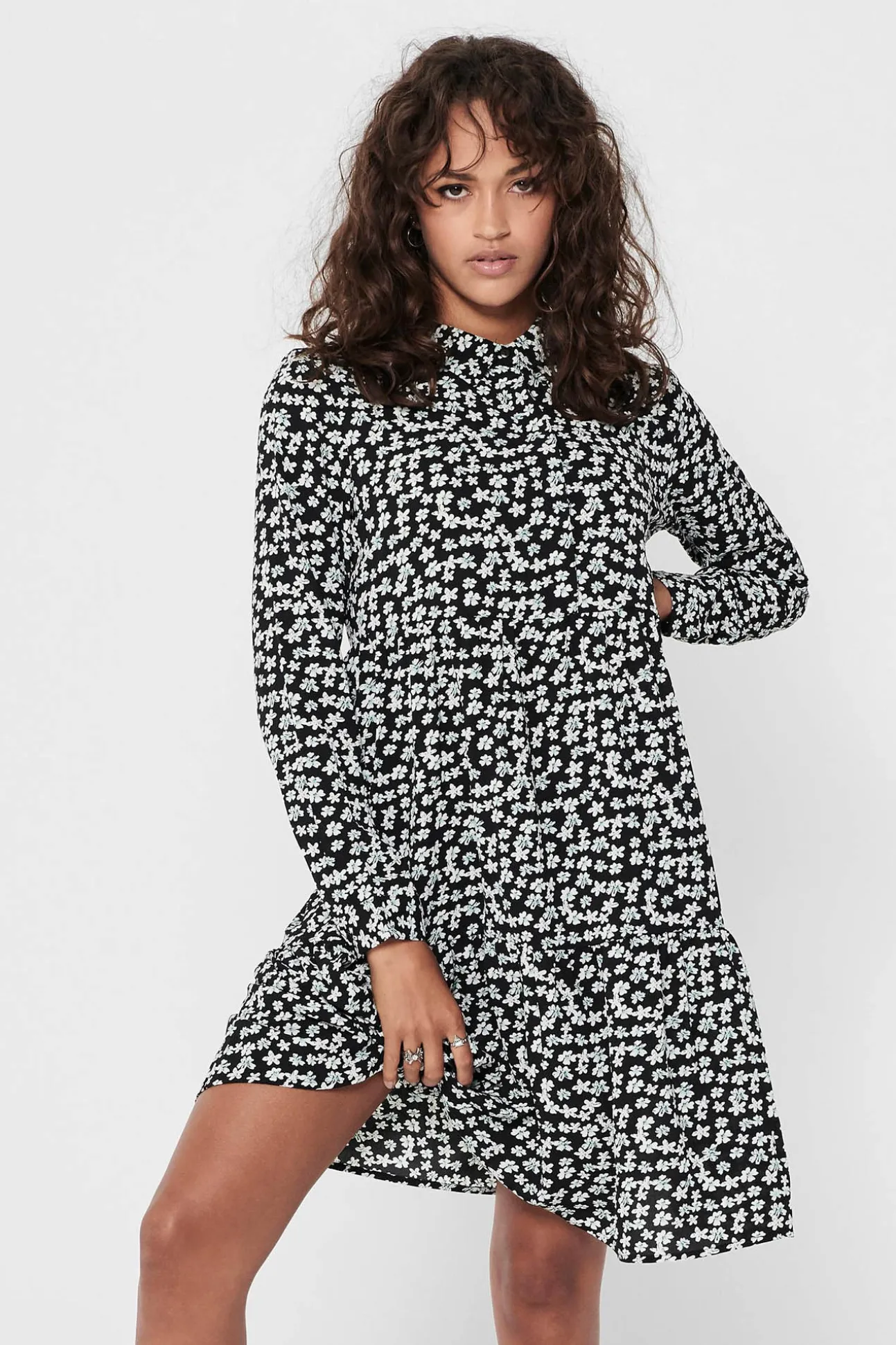 Vestido Camisero Estampado Floral