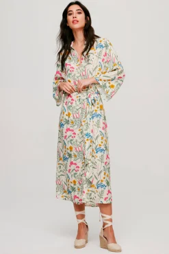 Vestido Camisero Floral