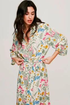Vestido Camisero Floral