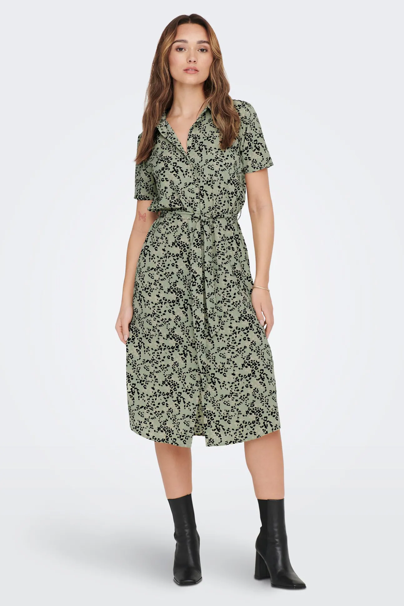 Vestido Camisero Midi