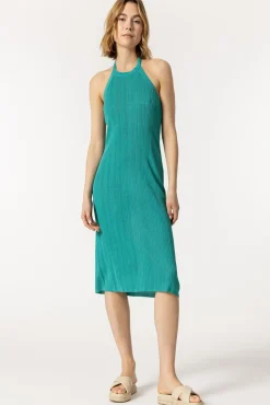 Vestido Canale Con Cuello Halter