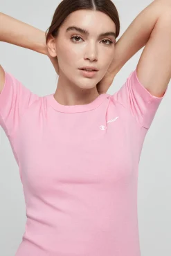 Vestido Cenido Con Logotipo Pequeno